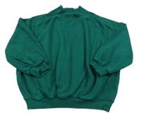 Tmavozelená oversize mikina George