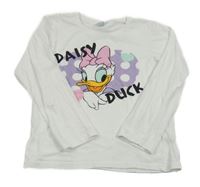 Bílé triko s Daisy Disney