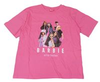 Růžové tričko s Barbie