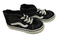 Černé kotníkové botasky zn.Vans vel.22