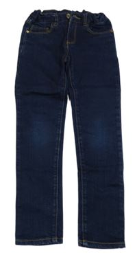 Tmavomodré skinny rifle Zara