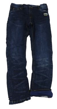 Tmavomodré podšité rifle POCOPIANO