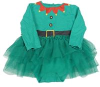 Zelené body s tylovou sukní - Elfka Matalan