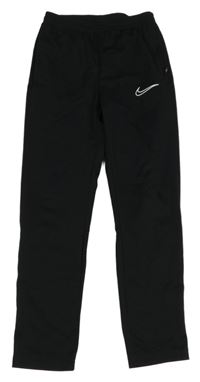 Černé sportovní funkční tepláky s logem Nike