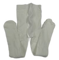 Bílé punčocháče