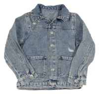 Modrá riflová bunda s prošoupáním George