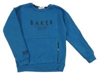 Modrozelená mikina s logom TED BAKER