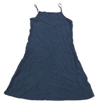 Tmavomodrošedé ľahké šaty H&M