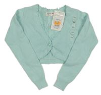 Nové - Belasé svetrové bolerko Castro