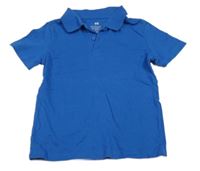 Modré polo tričko H&M