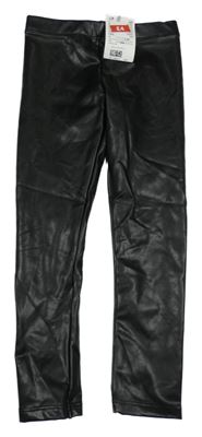 Nové - Černé potažené legíny H&M