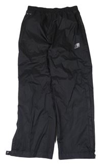 Čierne šušťákové nepromokavé nohavice Karrimor