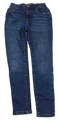 Tmavomodré skinny rifle Denim Co.