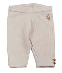 Světlerůžové prošívané teplákové kalhoty s písmenkem TED BAKER