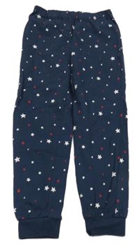 Tmavomodré pyžamové kalhoty s hvězdičkami TCM