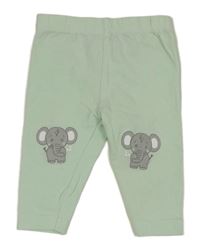 Mentolové legíny so sloníky orsolino