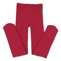 Malinové thermo pančuchy