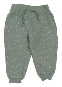 Khakišedé tepláky se srdíčky PRIMARK