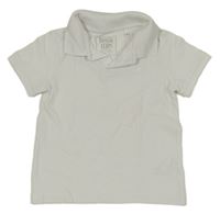 Biele polo tričko s velrybou C&A