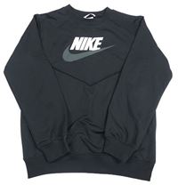 Černá sportovní mikina s logem Nike