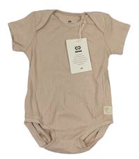 Pudrové rebrované body H&M