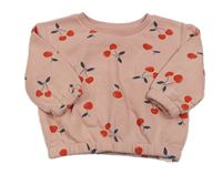 Ružová mikina s třešněmi zn. Primark
