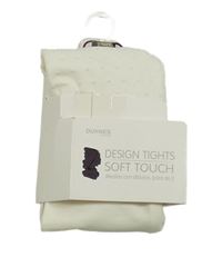 Nové - Smetanové puntíkaté silonky Dunnes