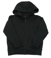 Čierna prepínaci mikina s kapucňou Next