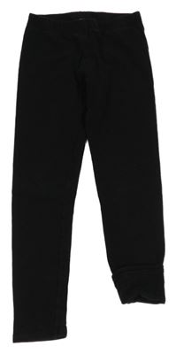 Čierne teplákové legíny Alive