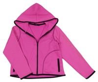 Neónově ružová športová prepínaci mikina s kapucňou Body Glove