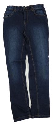 Tmavomodré slim rifle Denim Co.