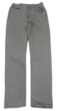 Sivé skinny fit rifle H&M