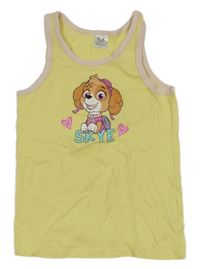 Žltý top so Skye - Paw Patrol Nickelodeon