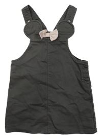 Tmavosivé rifľové šaty s Minnie H&M