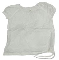 Bílá halenka s výšivkou H&M
