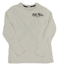 Biele tričko s nápisom Chapter young