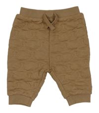 Hnedé vzorované tepláky Tu