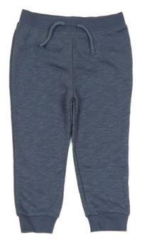 Šedomodré melírované tepláky Primark