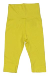 Žlté ľahké tepláky H&M