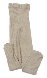 Béžové melírované punčocháče H&M