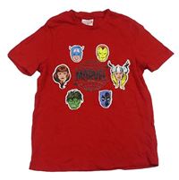 Červené tričko se superhrdiny Marvel