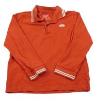 Červené polo triko s autem Next