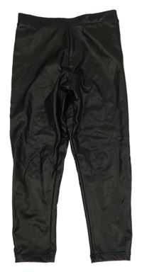 Čierne koženkové legíny Matalan