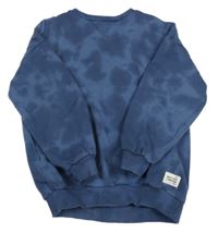 Tmavomodrá batikovaná mikina George