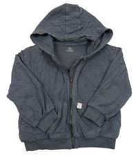 Sivá prepínaci mikina s kapucňou M&S