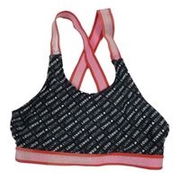 Čierno-ružová plavková lambáda s nápismi Page one young