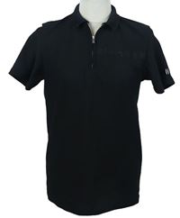 Pánske čierne polo tričko River Island