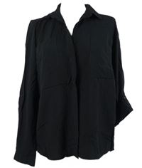 Dámska čierna blúzka Sinsay