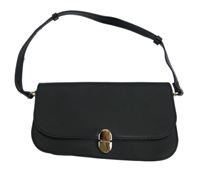 Dámská černá koženková kabelka do ruky Primark