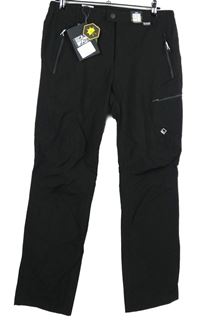 Nové - Pánske čierne šušťákové outdoorové nohavice Regatta vel. 34